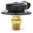 City Water Flange  1/2" MPT,BL